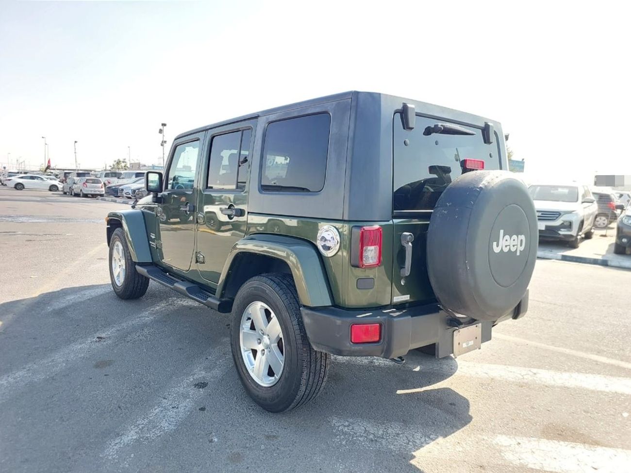 Jeep Wrangler JEEP WRANGLER SUV RHD 2009 MODEL 3.7 L PETROL AUTOMATIC(PM79153)