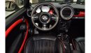 Mini John Cooper Works EXCELLENT DEAL for our Mini JOHN COOPER WORKS 2015 Model CONVERTIBLE!! in Black / Red Color! GCC Spe