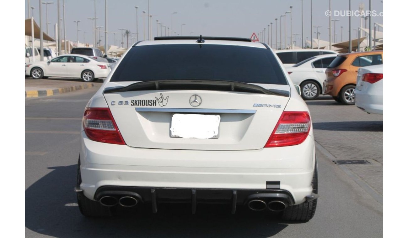 مرسيدس بنز C 63 AMG مرسيدس سي 63 موديل 2010 وارد بحالة ممتازة