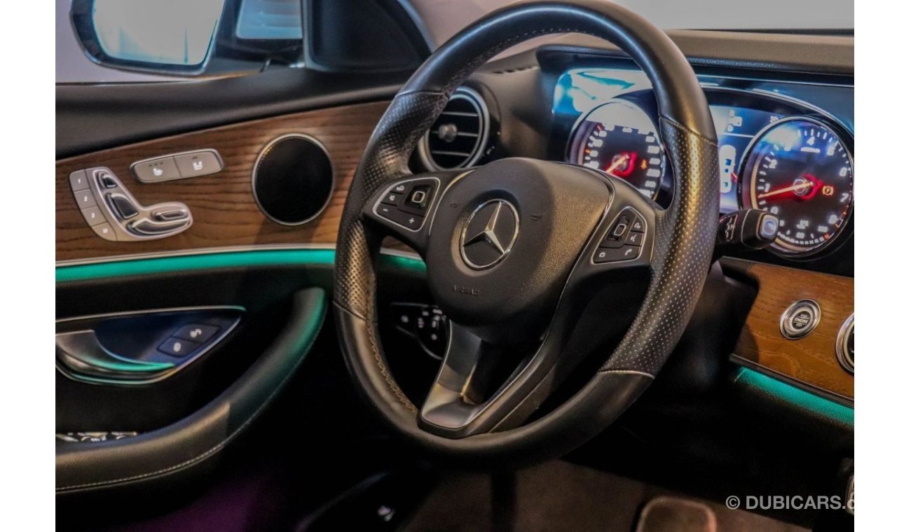 مرسيدس بنز E300 Mercedes E300 2018 under Warranty with Zero Down-Payment.