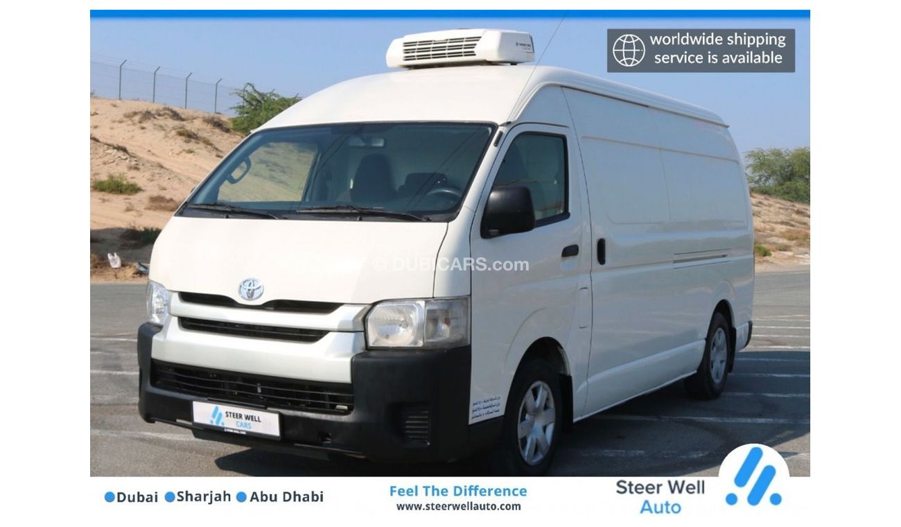 Used Toyota Hiace 2018 HIACE THERMO KING FREEZER MULTIPURPOSE VAN WITH GCC SPECS AND EXCELLENT
