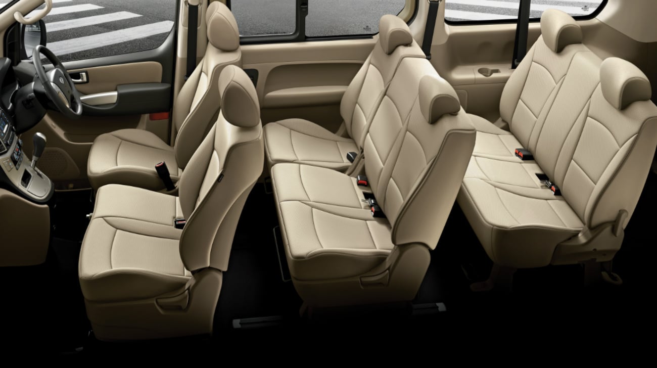 Hyundai H-1 interior - Seats