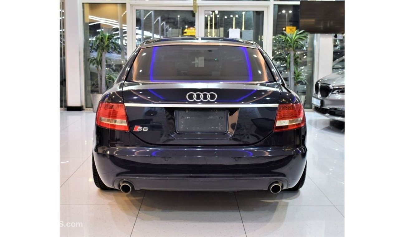 أودي A6 EXCELLENT DEAL for our Audi A6 ( S6 Badge ) 2006 Model!! in Dark Blue Color! Japanese Specs