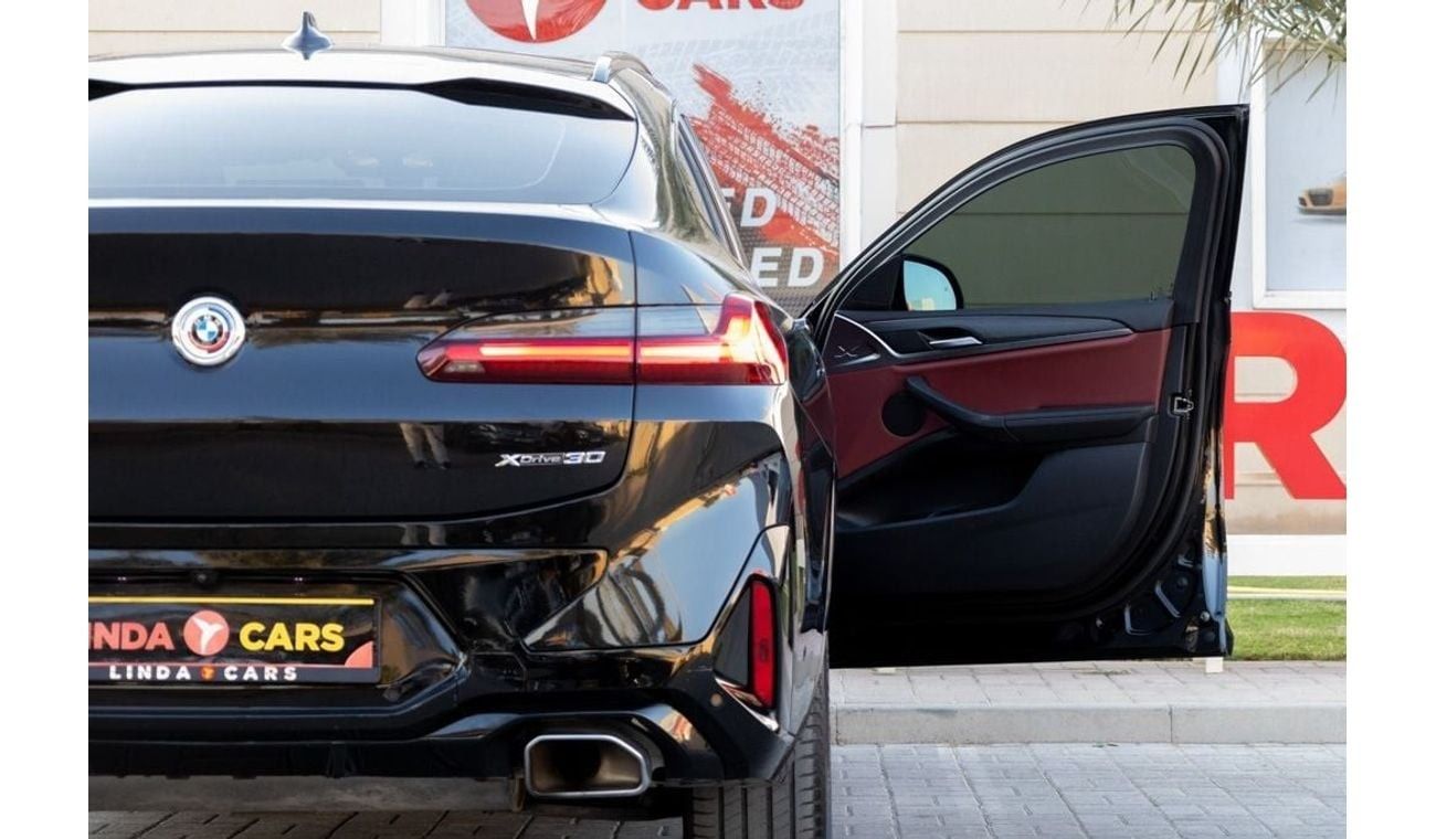 BMW X4 xDrive 30i M Sport 2.0L BMW X4 xDrive30i M-Sport 2023 GCC under Agency Warranty and Service Contract