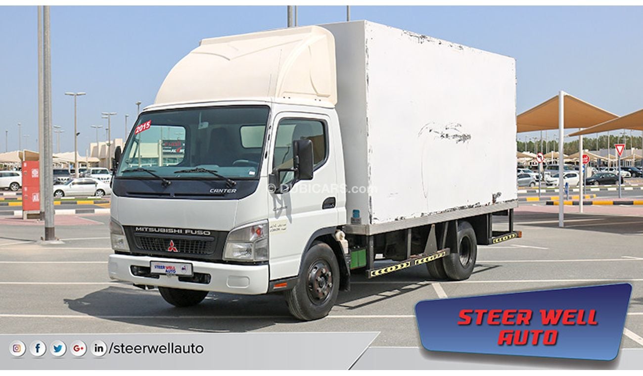 Used Mitsubishi Fuso Canter SINGLE CABIN PICKUP WITH BOX 2015 for sale ...