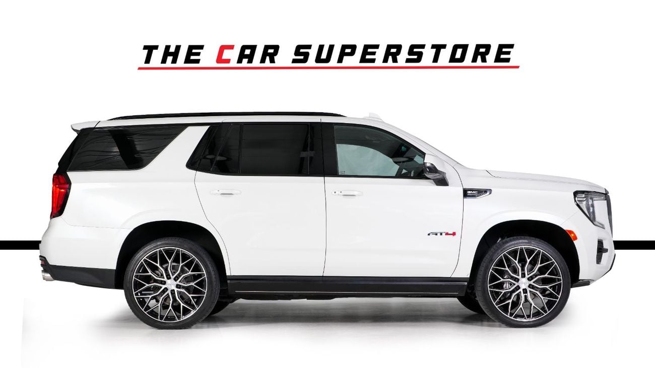 جي أم سي يوكون AT4- GCC-Al Ghandi warranty till 14/07/2026 - Full service history in Agency