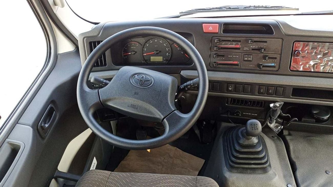 Toyota Coaster 2025 MODEL TOYOTA COASTER 4.0L DSL, 23STR,  2P SEAT BELT