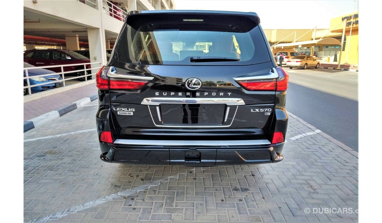 لكزس LX 570 LEXUS LX 570 MBS Edition Brand New for Export only Options include: Luxury German Nappa Leather with