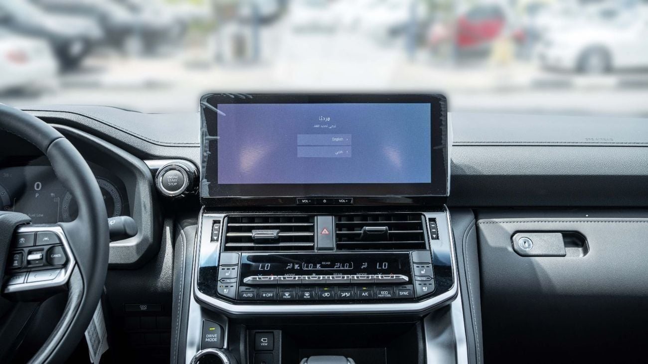 تويوتا لاند كروزر 2025 Toyota Land Cruiser VXR 3.5L AT Hybrid (Black-Red)