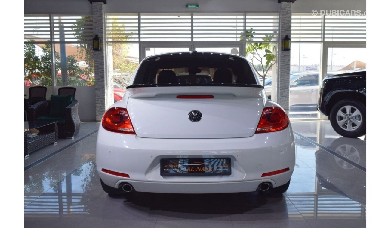 Volkswagen Beetle صبغ وكاله  SEL | GCC Specs | Excellent Condition | Original Paint | 2.0L | Single Owner