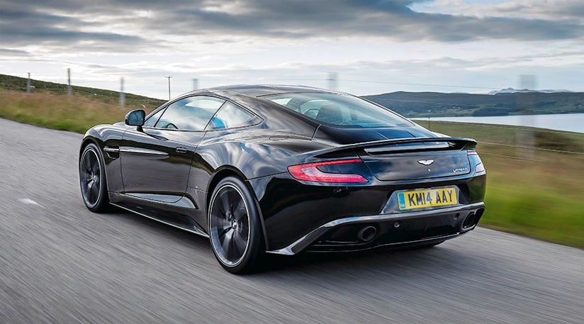 Aston Martin Vanquish exterior - Rear Right Angled