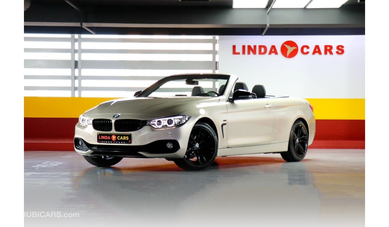 بي أم دبليو 420 BMW 420i Sport Line Convertible Lowest Mileage 2016 GCC under Warranty with Flexible Down-Payment.