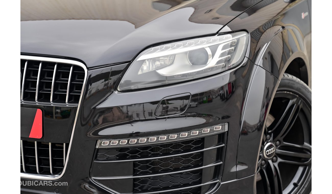 Audi Q7 TFSI quattro S-Line | 1,565 P.M  | 0% Downpayment | Amazing Condition!