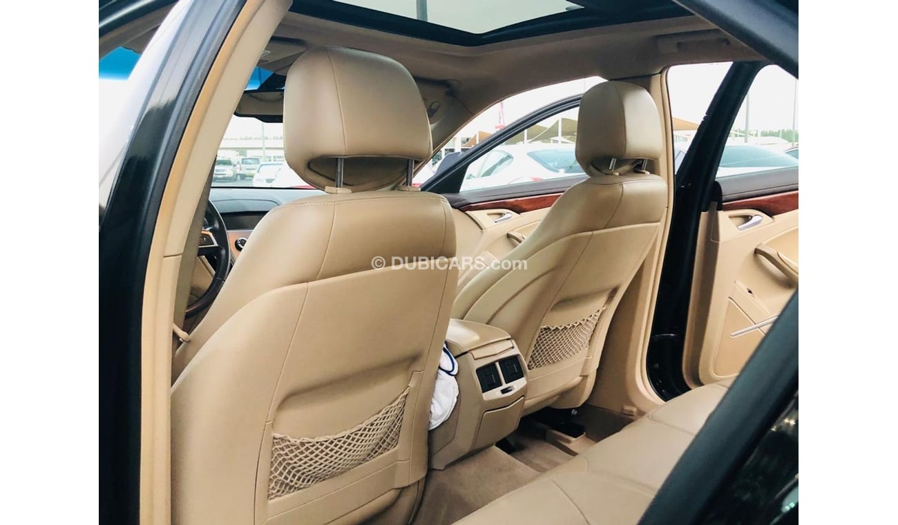 كاديلاك CTS موديل 2010 خليجي حاله ممتازه من الداخل والخارج فل مواصفات كراسي جلد وتبريد وتسخين في الكراسي ومثبت س