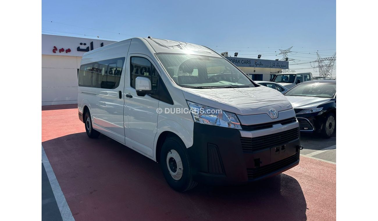 جديدة تويوتا هاياس TOYOTA HIACE 3.5 MT HIGHROOF WHITE 2024 2024 للبيع