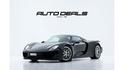 Porsche 918 Spyder Weissach Package | High Performance - Extremely Low Mileage - Road Dominator | 4.6L V8 +2E-engines
