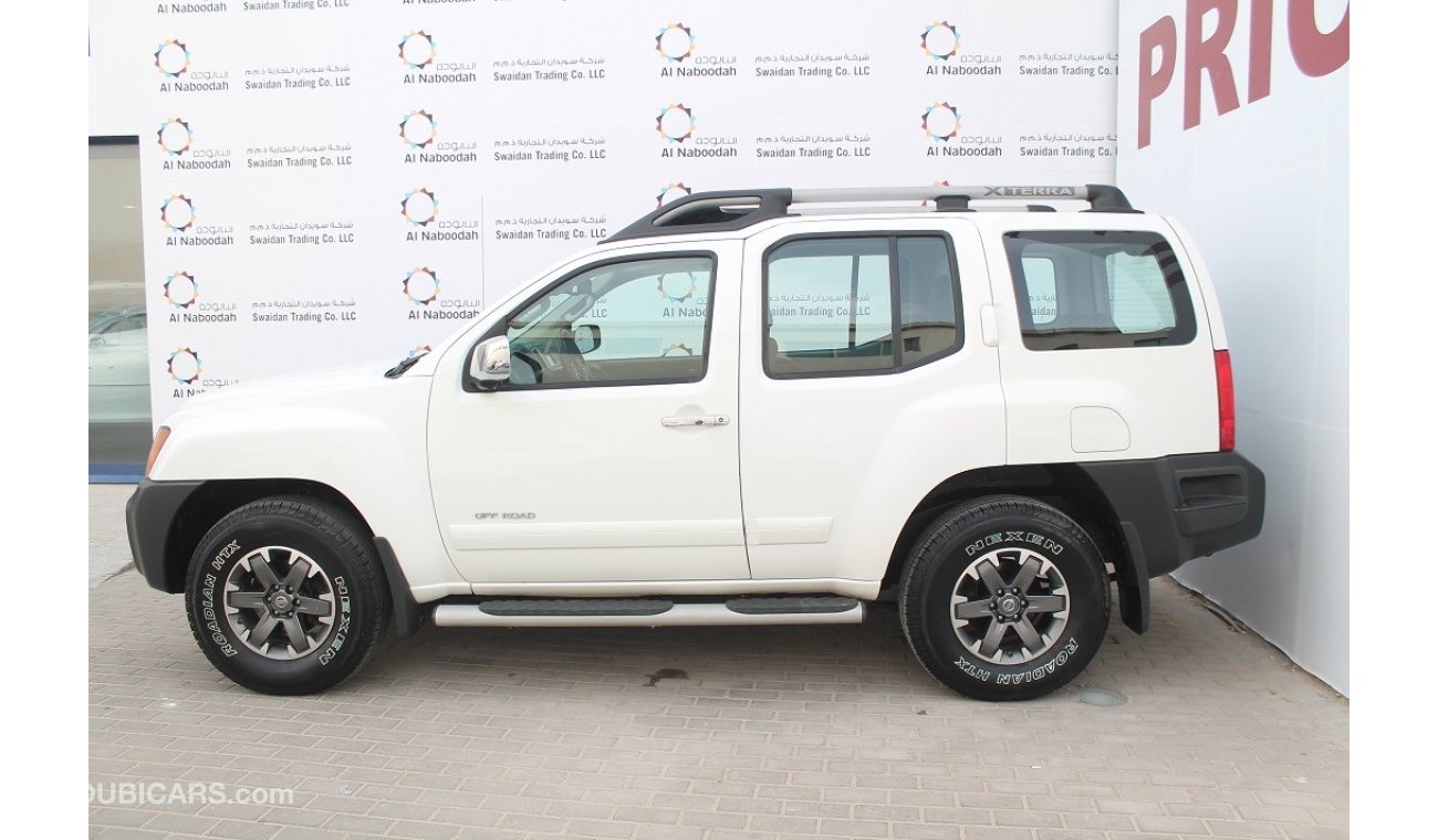 Nissan X-Terra 4WD 4.0L S 2014 MODEL GCC SPECS WITH REAR CAMERA