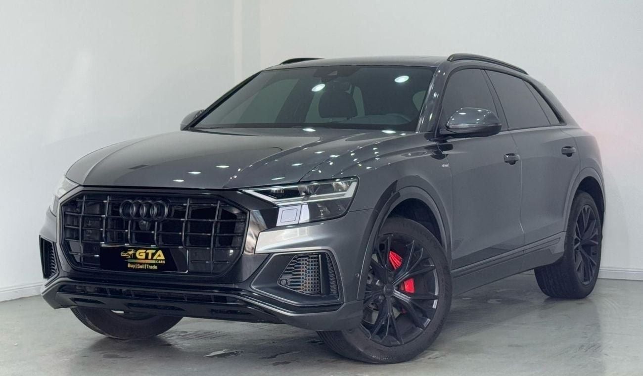 Audi Q8 55 TFSI quattro S-Line 3.0L (340 HP) 2020 Audi Q8 S-Line 55TFSI Quattro, Warranty, Full Service Hist