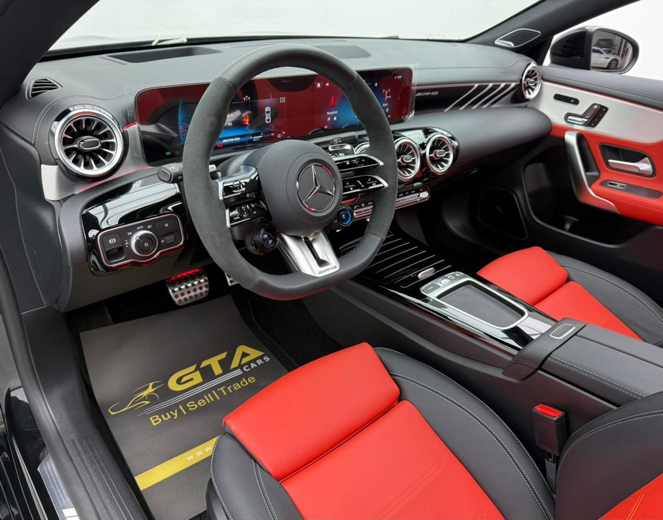 مرسيدس بنز CLA 45 S  AMG 2025 Mercedes Benz AMG CLA45 S Premium+, 5 Years Mercedes Warranty, Delivery Kms, Fully Loaded, GCC