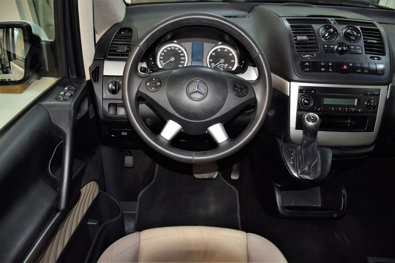 مرسيدس بنز فيانو EXCELLENT DEAL for our Mercedes Benz Viano 3.5L ( 2015 Model! ) in White Color! GCC Specs
