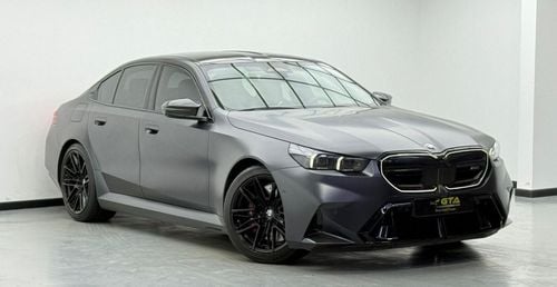 BMW M5  2025 BMW M5 Competition, 2030 BMW Warranty + Service Pack, Low Km, Excellent Condition, GCC