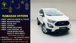 Ford EcoSport LIMITED! + LEATHER SEATS + BACK CAMERA + SCREEN / GCC / 2018 / WARRANTY / DEALER FSH! / 523 DHS P.M.