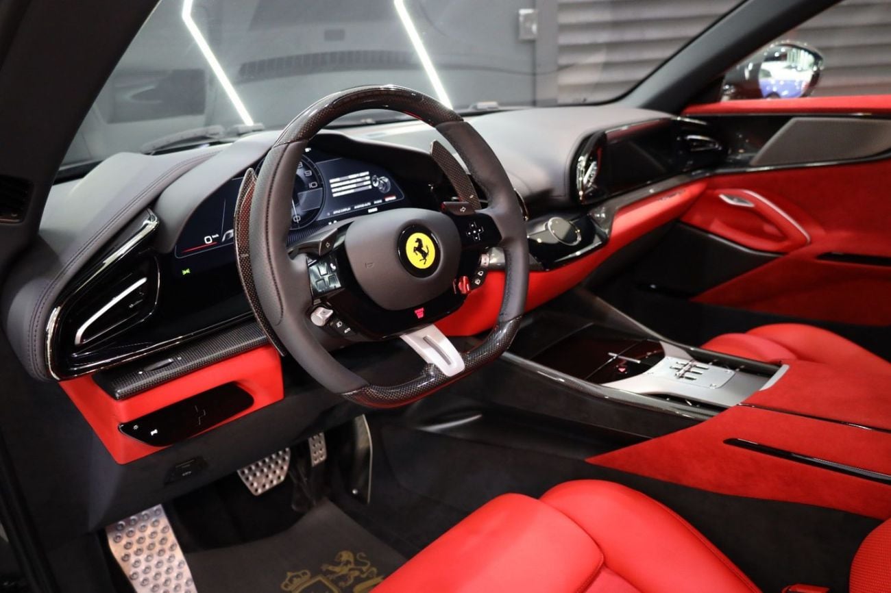 فيراري بوروسانجوي STD 2024 Ferrari Purosangue, Carbon Fiber Package, 360° Camera, Panoramic Roof, Dealer Service Package!!