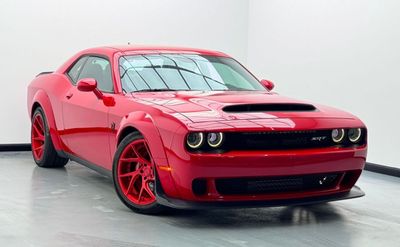 دودج تشالينجر 2018 Dodge Challenger Demon HPE1000, Dodge Service History, GUMBALL Winner, Demon Crate Included