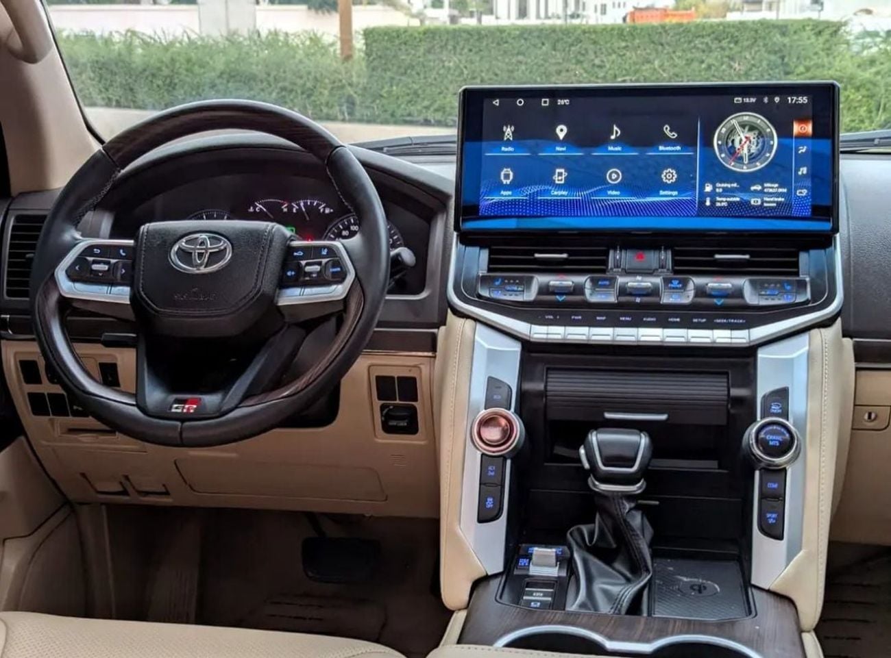 تويوتا لاند كروزر Toyota landcruise 2015Model Modified 2024Model GXR 4.0L Engine Colour Black Transmission Automatic I