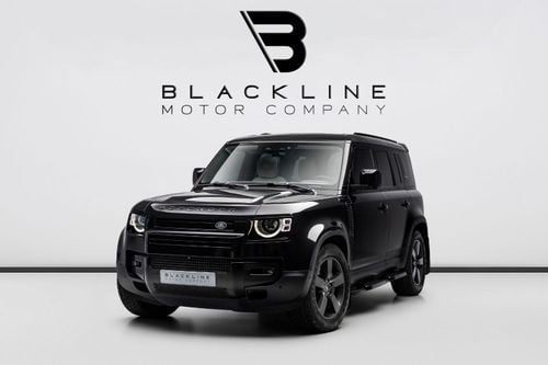 Land Rover Defender 110 HSE P400 BUY NOW, PAY 2027 | THE BLACKLINE STANDARD | 2028 Al Tayer Warranty, GCC