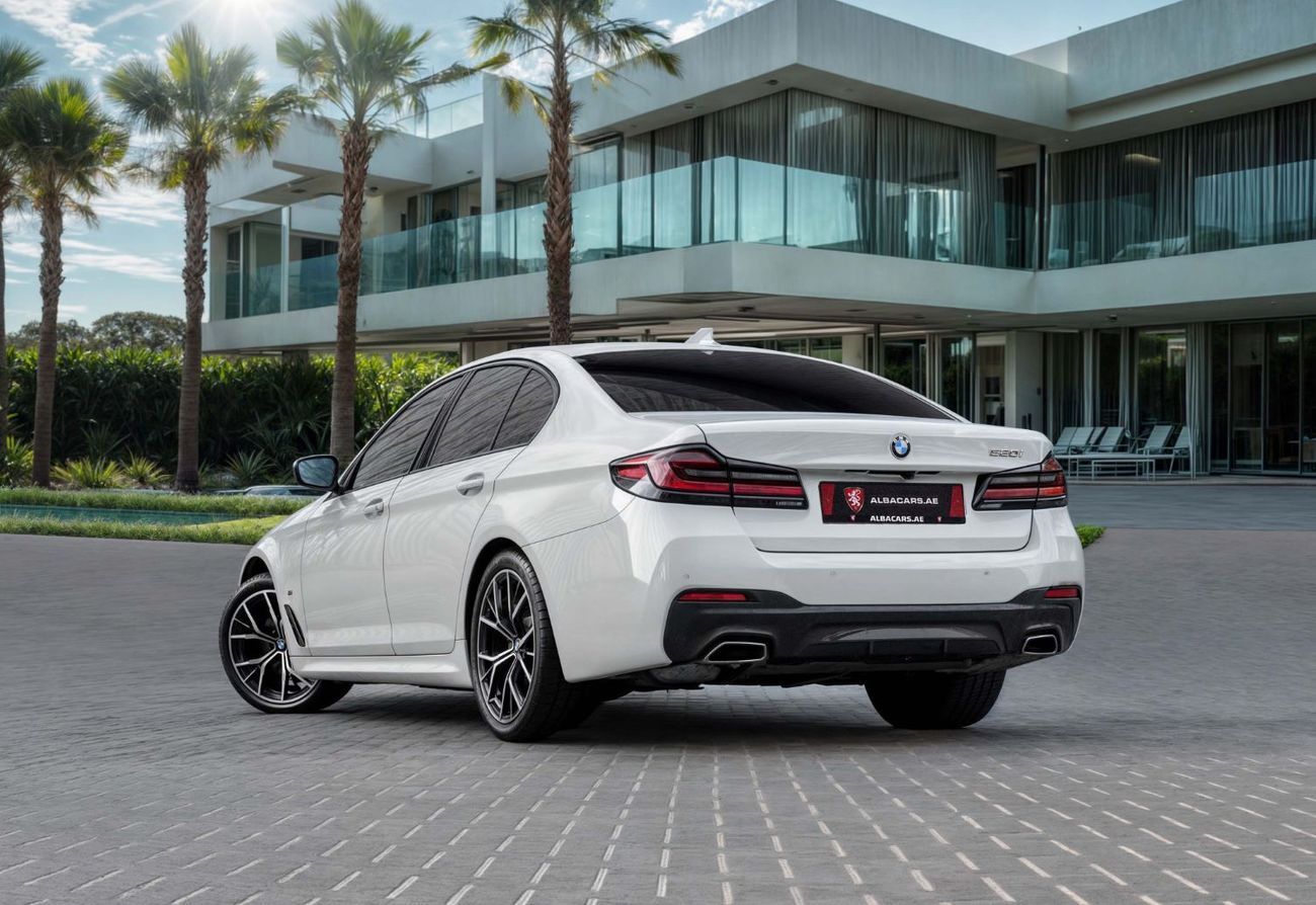 بي أم دبليو 520i M-Kit | 3,329 P.M  | 0% Downpayment | Agency Warranty!
