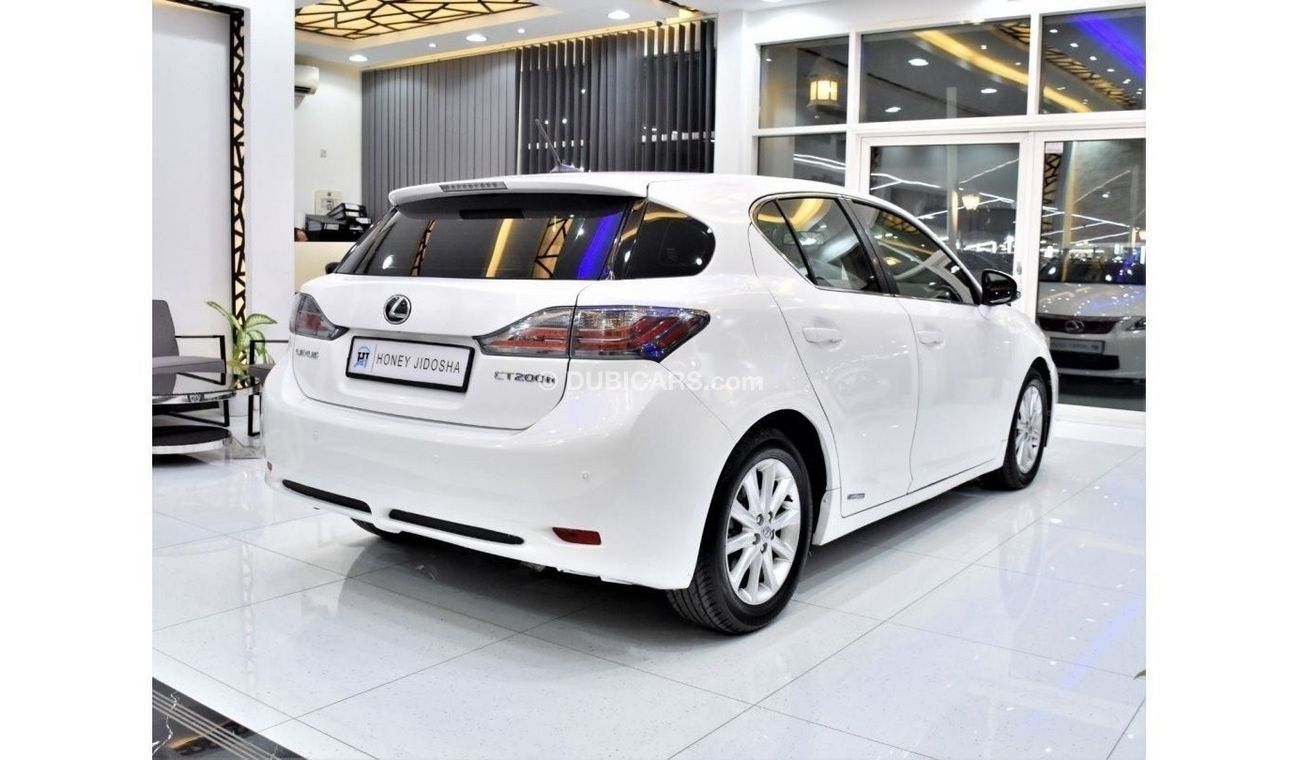 Lexus CT 200h EXCELLENT DEAL for our Lexus CT200 HYBRID ( 2012 Model ) in White Color GCC Specs