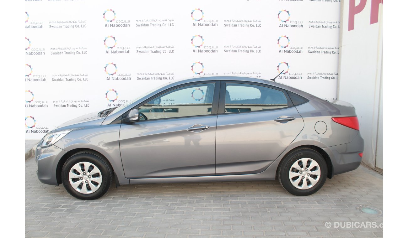 Hyundai Accent 1.6L 2016 MODEL WITH LEATHER SEAT