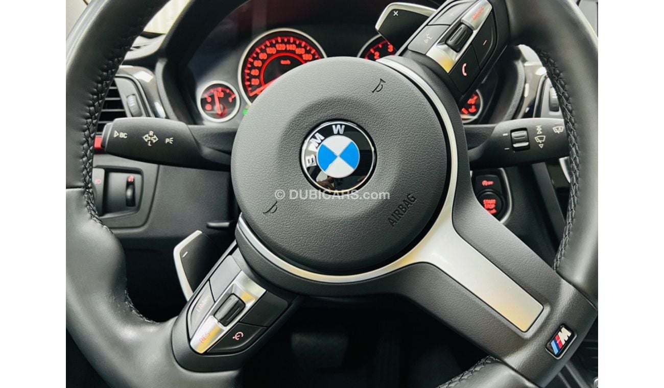 BMW 420i M Sport GCC .. FSH .. Original Paint .. Perfect Condition .. Top .