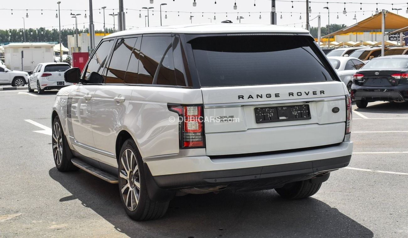 Land Rover Range Rover With Supercharged Badge