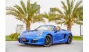 Porsche Boxster | 2,330 P.M | 0% Downpayment | Full Option | Immaculate Condition