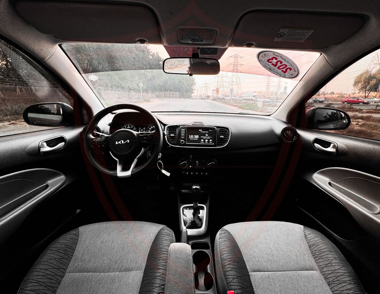 Kia Pegas Std 1.4L Kia Pegas | 1.4 L | 2023 | GCC | Accident-Free | In Excellent Condition | 547 P.M