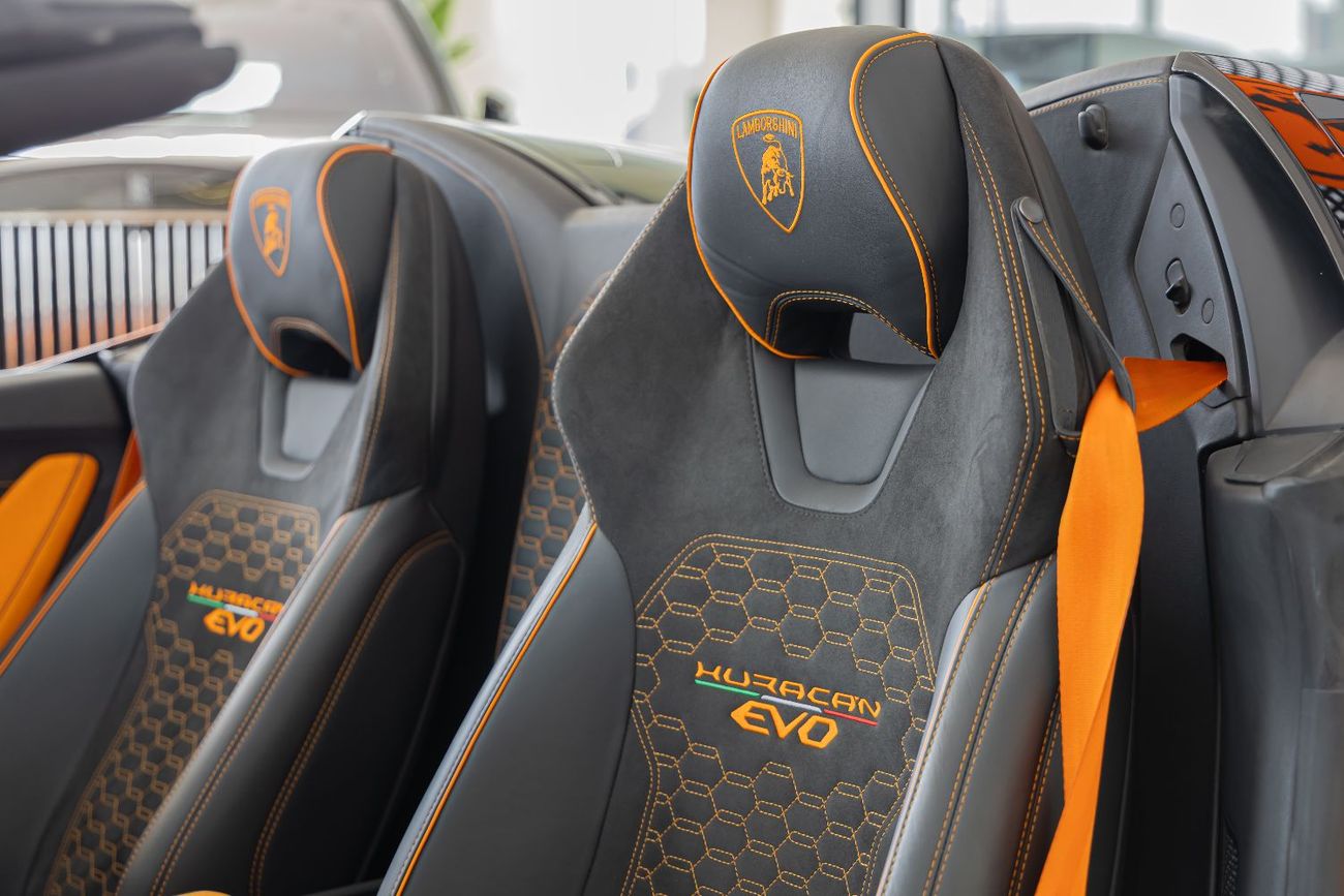 Lamborghini Huracan Evo Spyder 2024 LAMBORGHINI HURACÁN EVO SPYDER  | FULL OPTIONS | CARBON FIBER | EUROPEAN SPECS