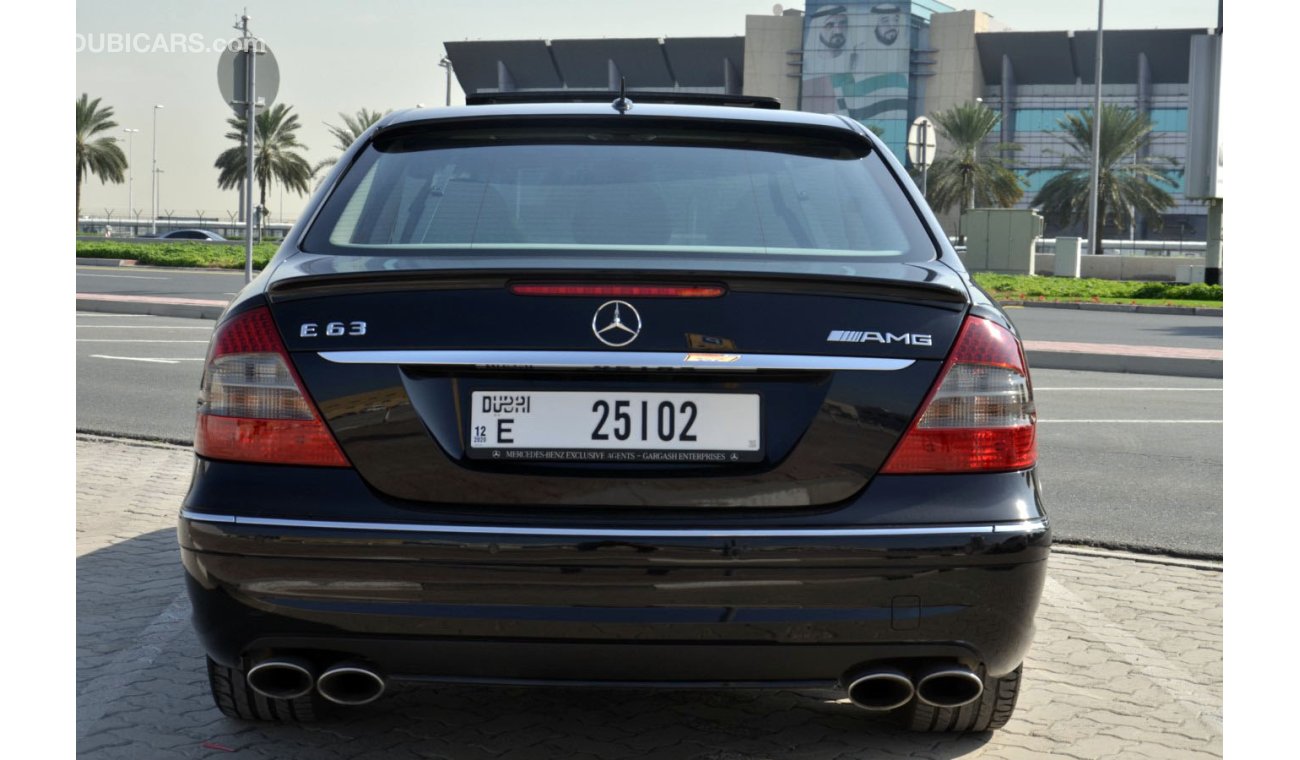 Mercedes-Benz E 63 AMG Full Option in Excellent Condition