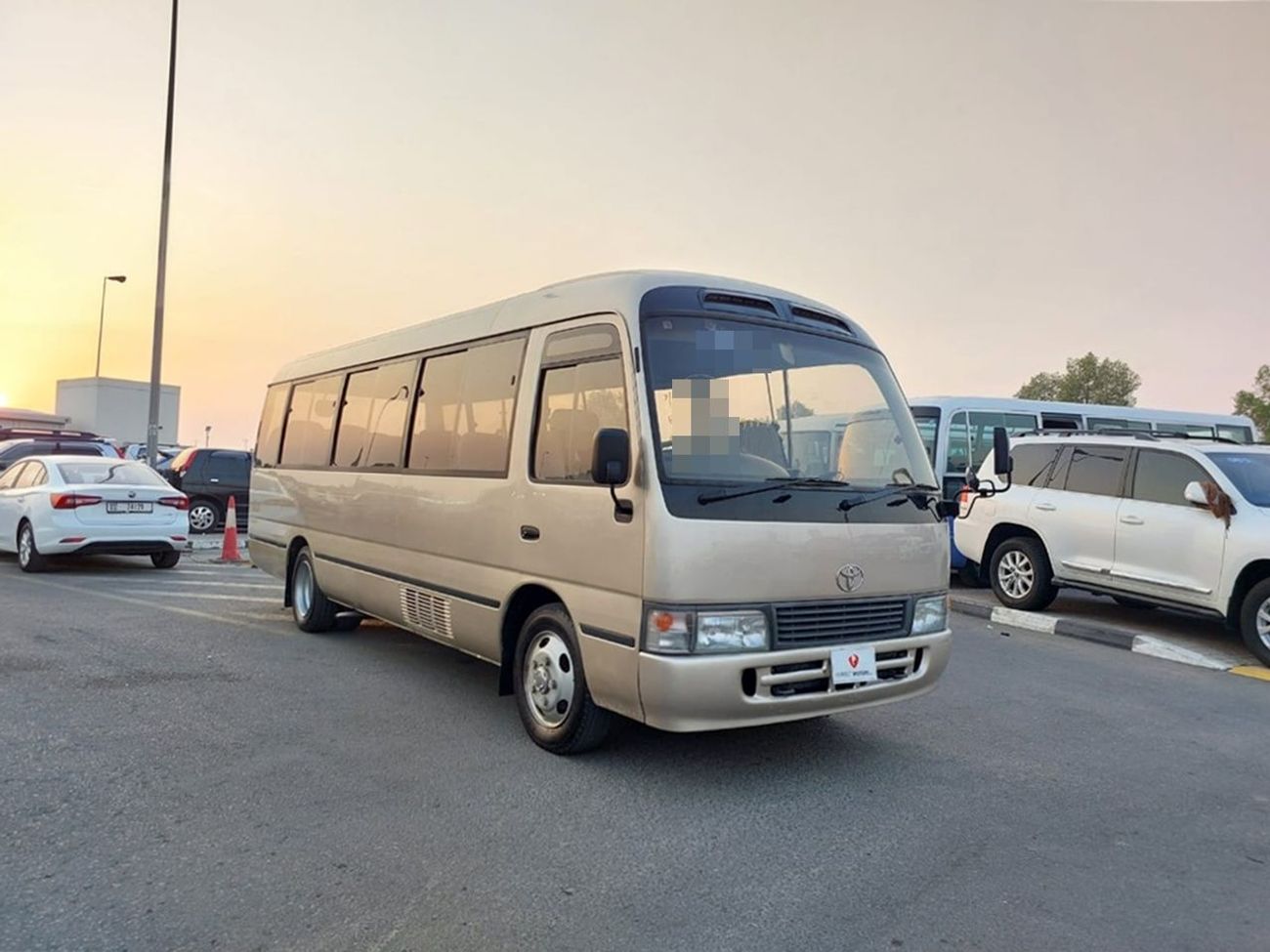 Toyota Coaster TOYOTA COASTER BUS RHD 1996 MODEL 4.1 L DIESEL AUTOMATIC(PM04049)