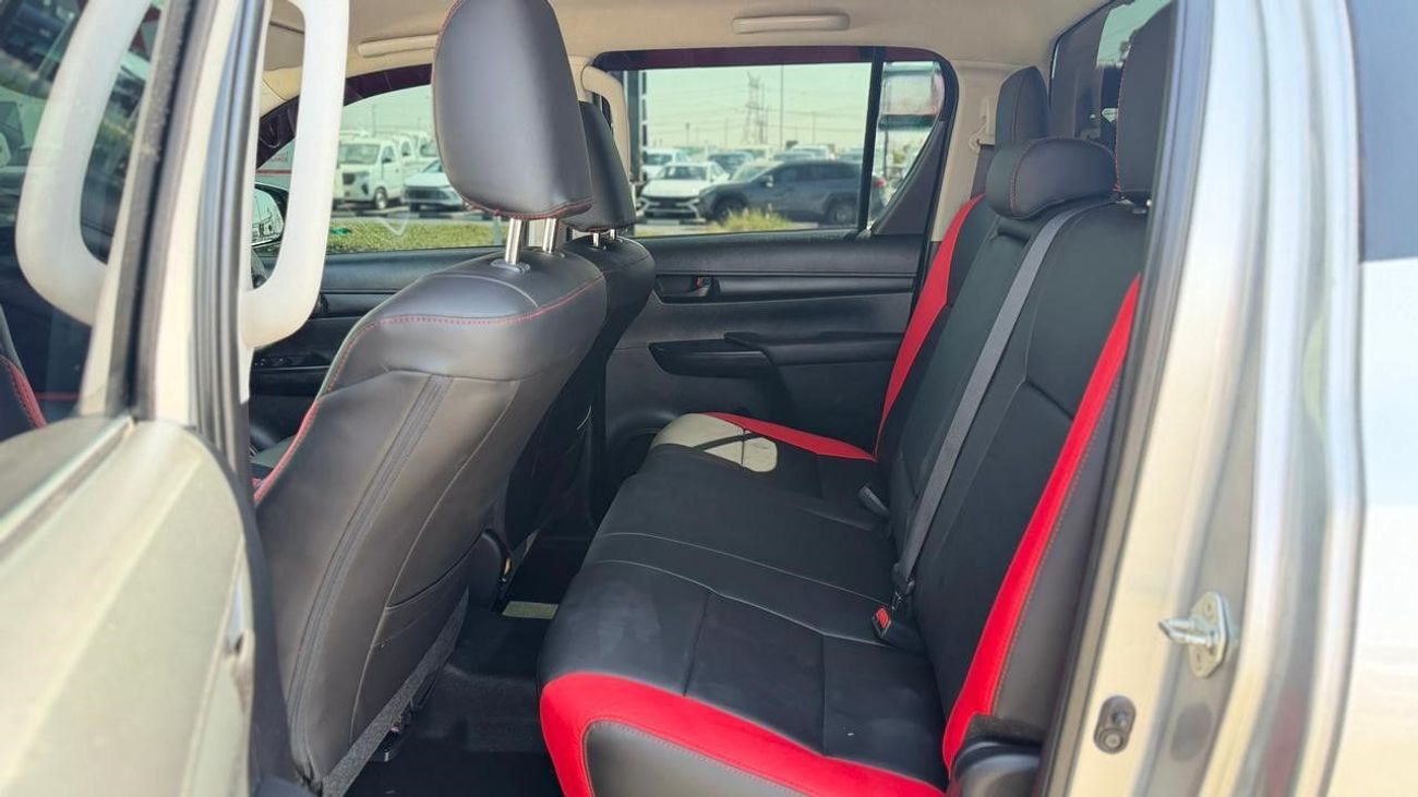 Toyota Hilux 2023| 2.8L DIESEL ENGINE | AT | RHD | HEAVY GTK 4X4 SPORTS BAR WITH BASKET | 4X4 SIDE STEPS WITH LED