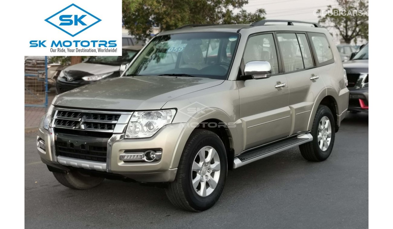 Mitsubishi Pajero 3.5L Petrol, Alloy Rims, Sunroof, Rear A/C, Leather Seats, 4WD (LOT # 3502)