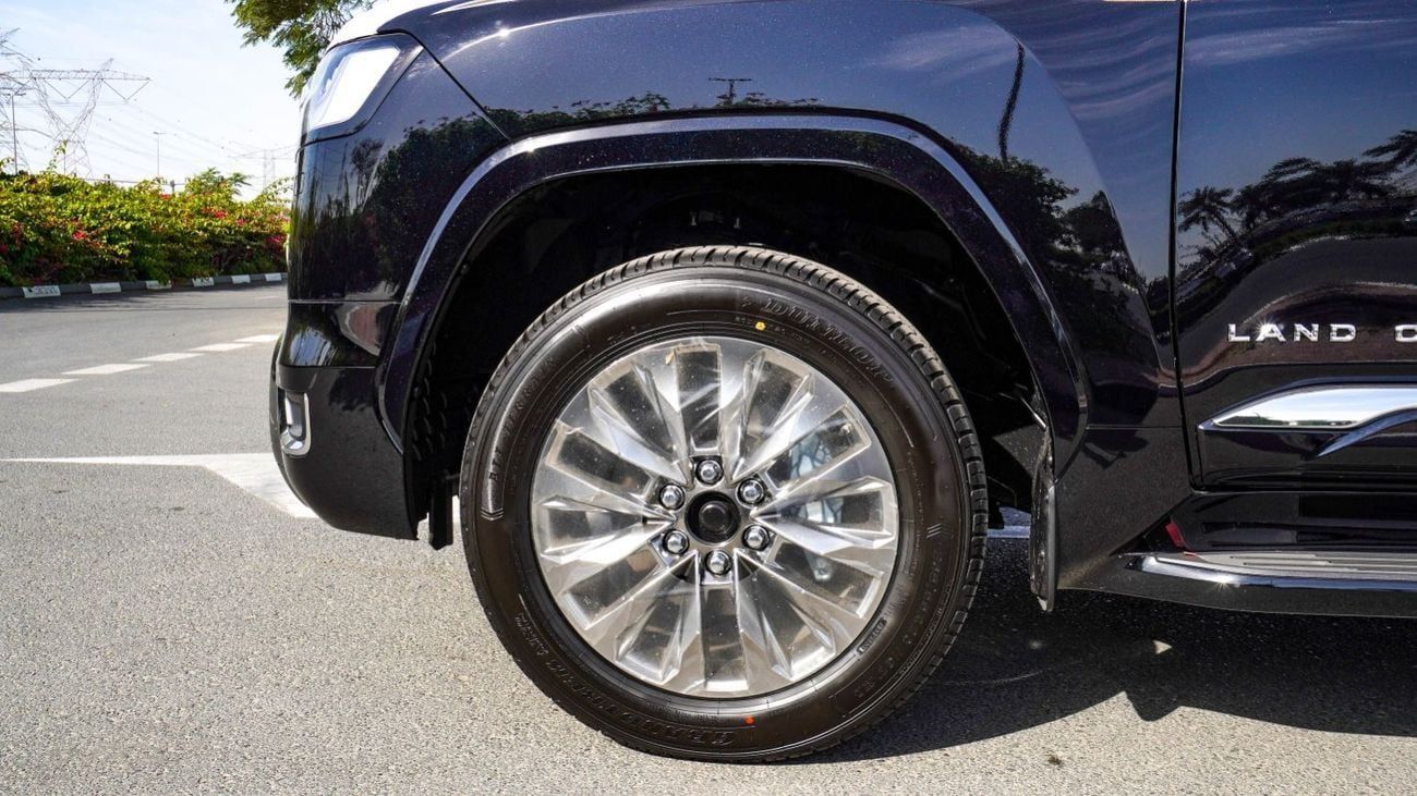 Toyota Land Cruiser ECT0077 - Toyota Land Cruiser 300 VX - 3.5L Petrol Auto GCC Black/Black