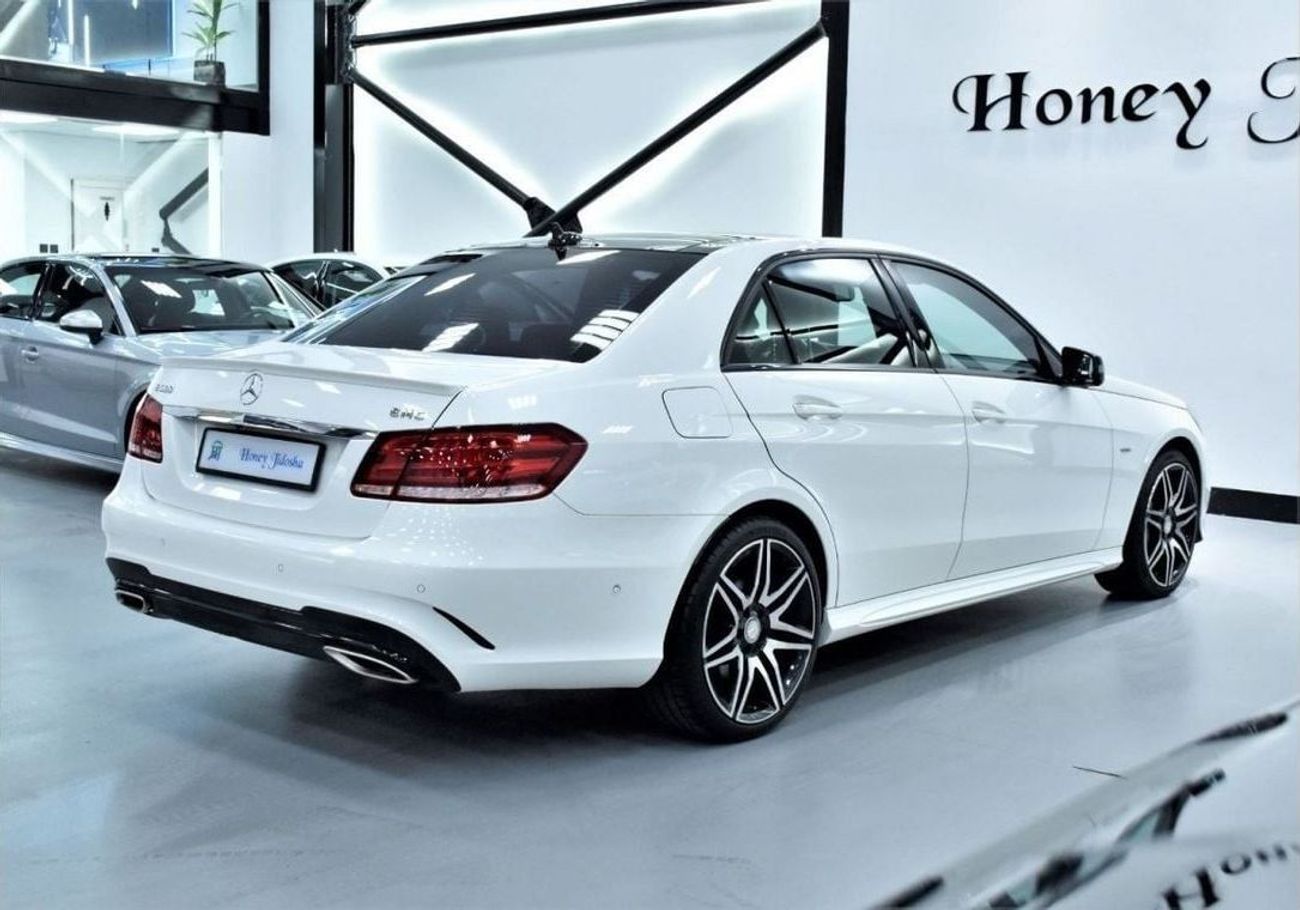 Mercedes-Benz E 500 EXCELLENT DEAL for our Mercedes Benz E500 ( 2016 Model ) in White Color GCC Specs