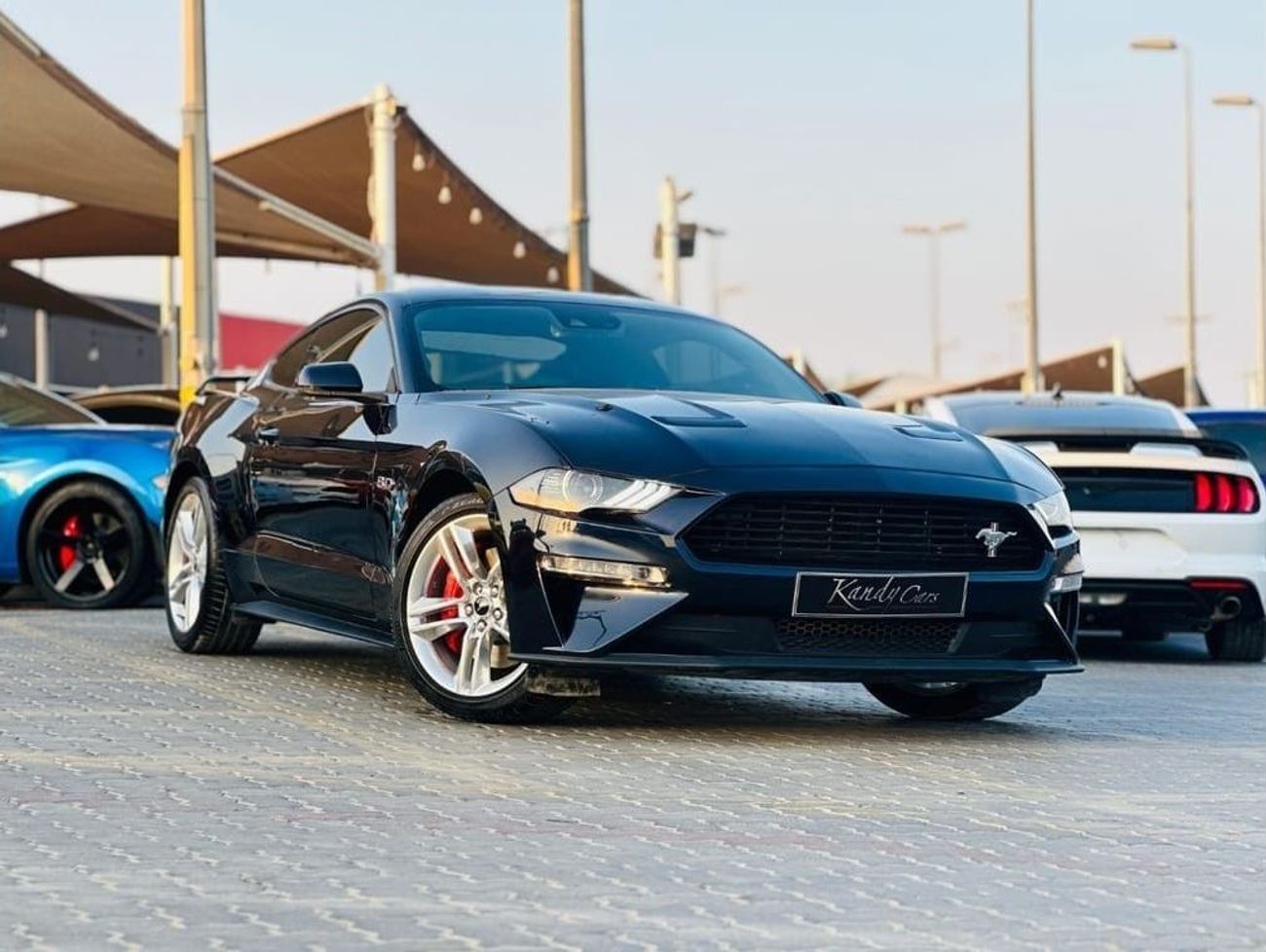 Ford Mustang GT Premium | Monthly AED 1840/- | 0% DP | Blindspot | Digital Cluster | Active Exhaust | # 43766