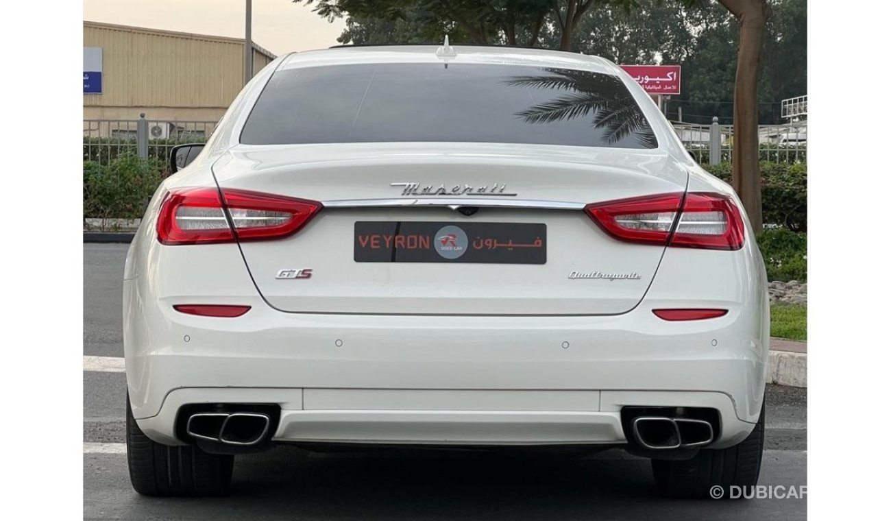 مازيراتي كواتروبورتي MASERATI QUATTROPORTE GTS 2015 GCC V8 IN PERFECT CONDITION