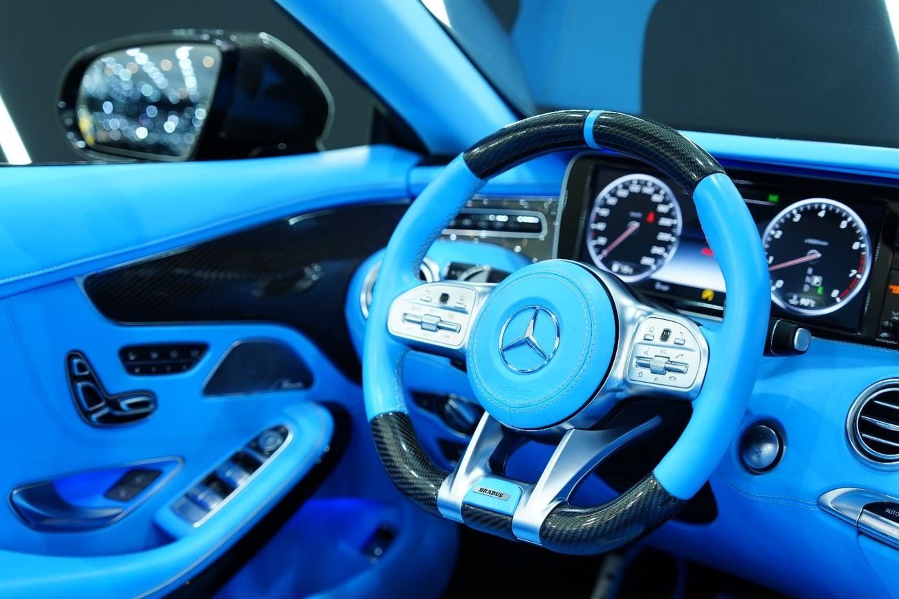 مرسيدس بنز S 500 Cabriolet, Special Edition, BRABUS KIT, Very Low KM, GCC Specs!!