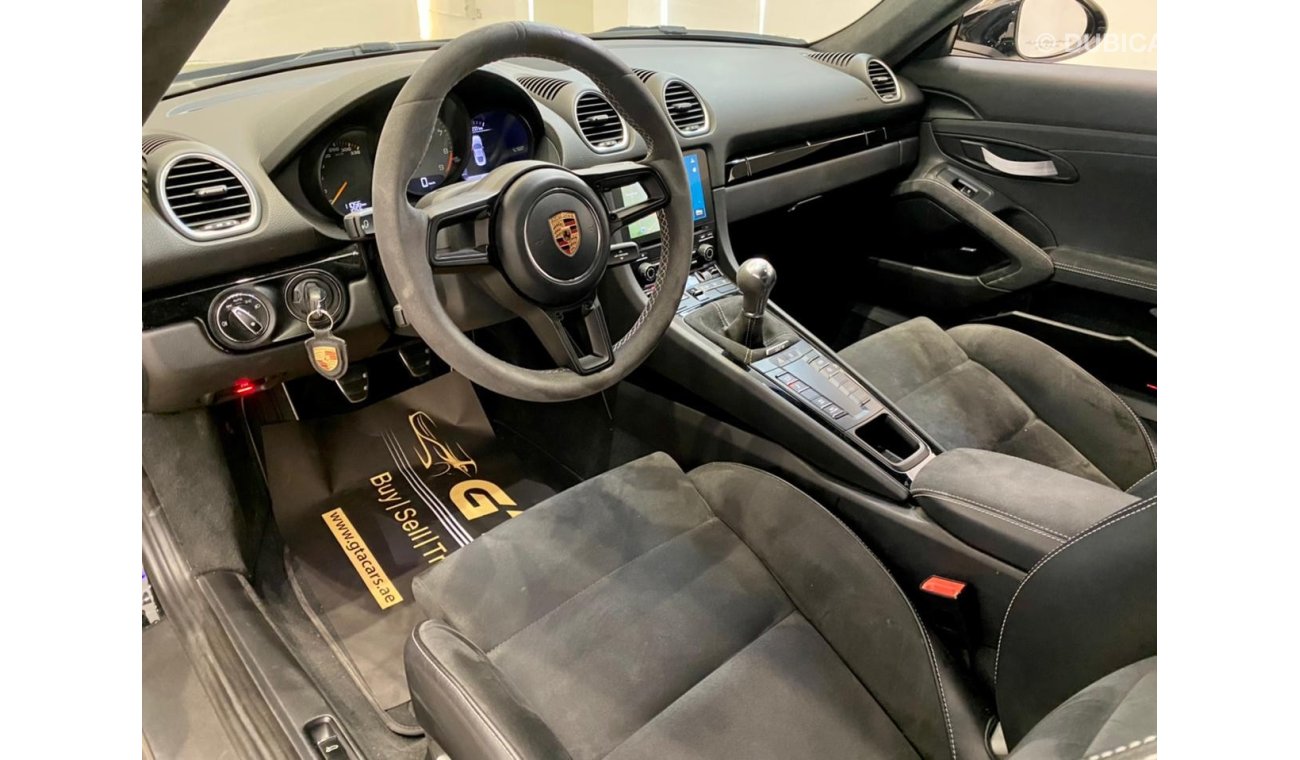 بورش كايمان جي تي ٤ 2020 Porsche GT4 Black Edition, Porsche warranty till 12/2022 Full-Service History, GCC