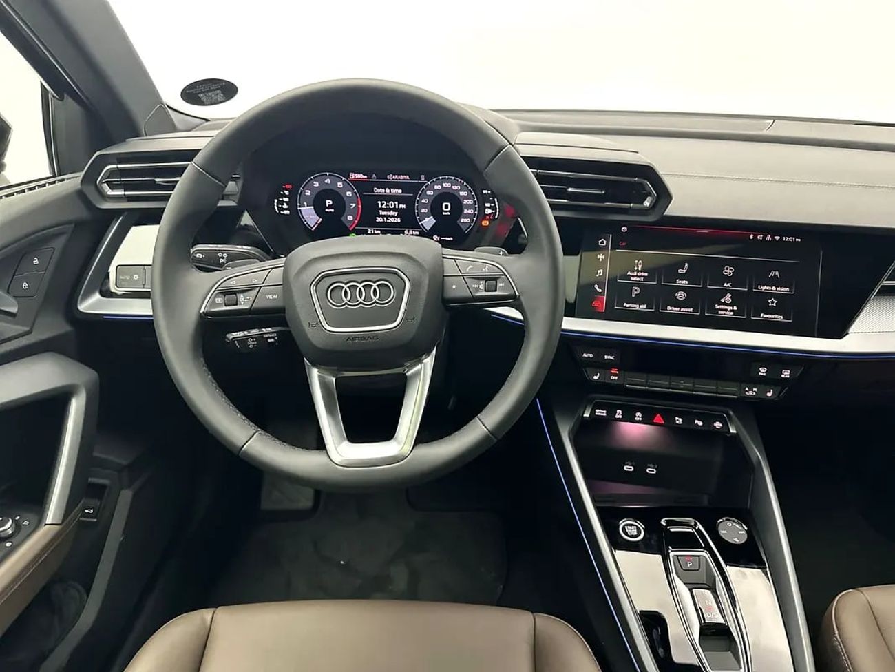 Audi A3 35 TFSI S Line 1.4L Sedan Advanced 35 TFSI 150hp Progress (Ref# 19978) EXCLUSIVE RAMADAN OFFER