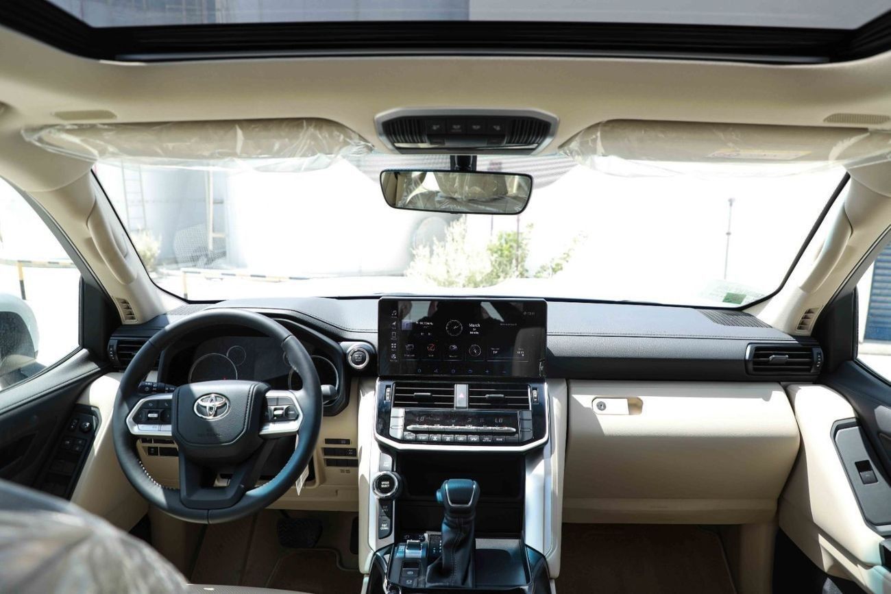 Toyota Land Cruiser 2024 TOYOTA LC300 GXR 4.0 - SILVER METALLIC inside BEIGE | Export Only